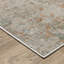 Tapis gris / multicolore à motif abstrait délavé Michels-2143693001