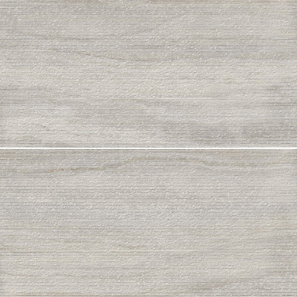 Infinity Stone 24x48 Matte White Rigato