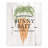 Bunny Bait Carrots Easelback Canvas