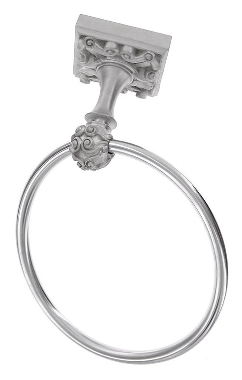 Anneau à serviettes Sforza, Nickel satiné