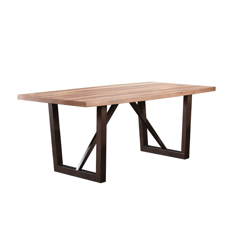 Solid Wood Base Dining Table