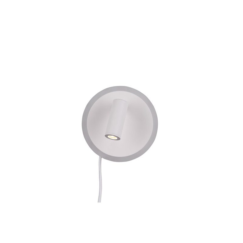 Corner LED Plug-in Spotlight, White