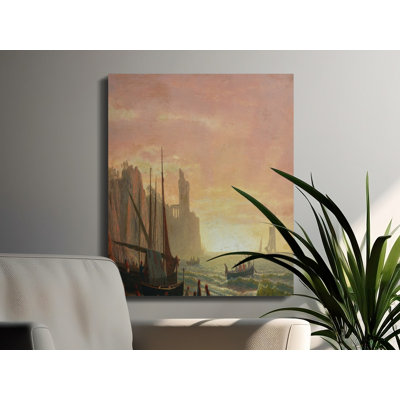 Crownover 1 Piece Wrapped Canvas Wall Art Set