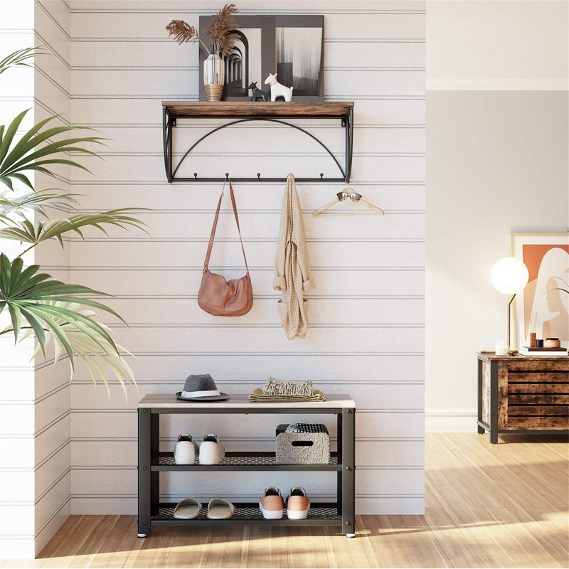 6 Pair Shoe Rack