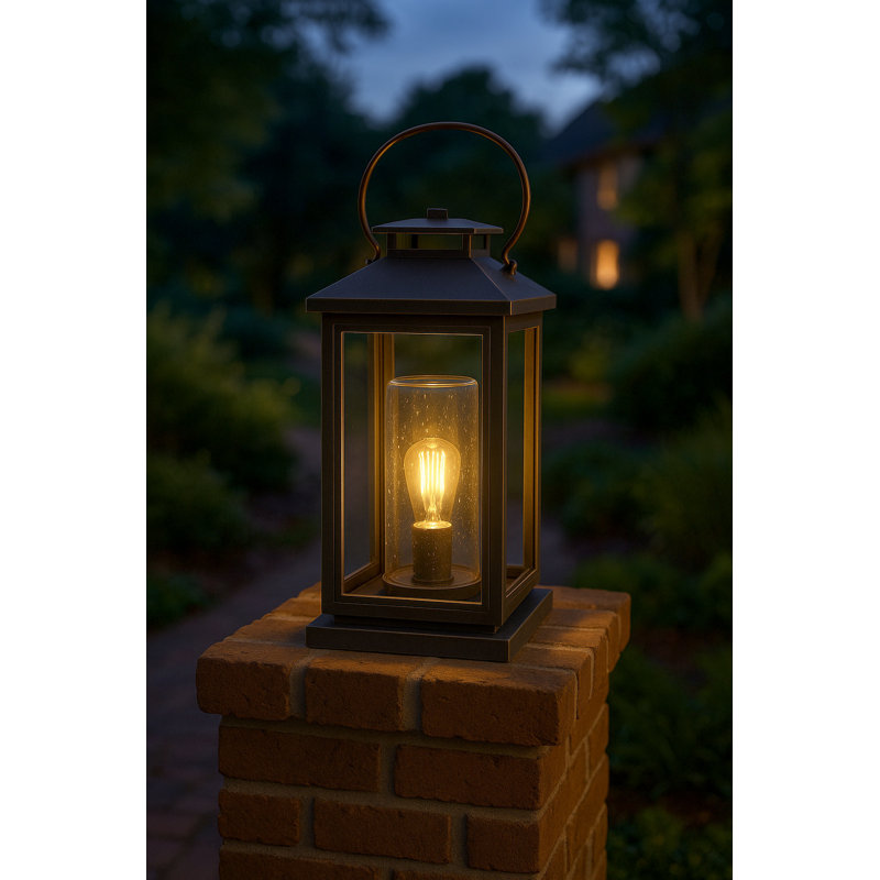 Atwater 1-Light Pier Mount Light, Ash Bronze