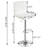 Swivel Upholstered Adjustable Height Counter Stool with Metal Frame-1115166550-1115289637