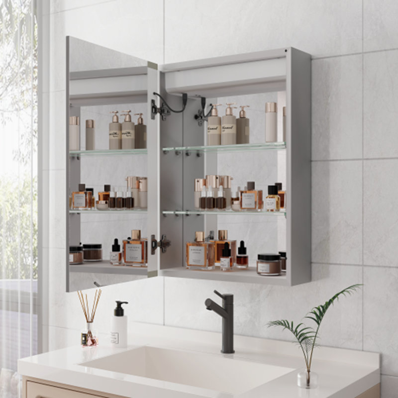 Pharmacie à DEL avec miroir