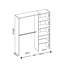 Manifactured Wood Wardrobe