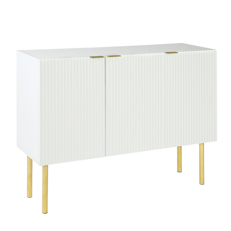 Agnius 120cm Sideboard, White