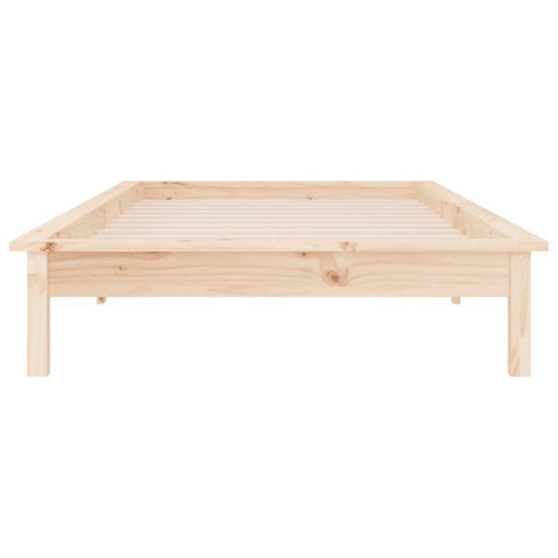 Kircho Bed Frame, Natural, 100 x 200 cm