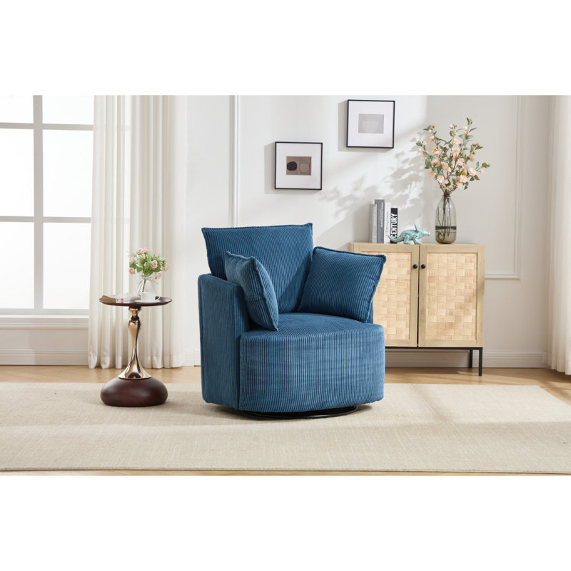 Chaise pivotante, Blue