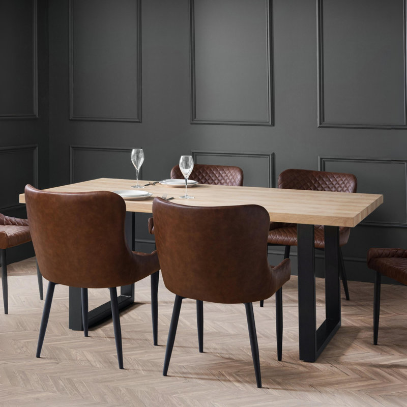 Wynnfield Metal Base Dining Table