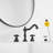2-handle Bathroom Faucet with Drain Assembly-70993644