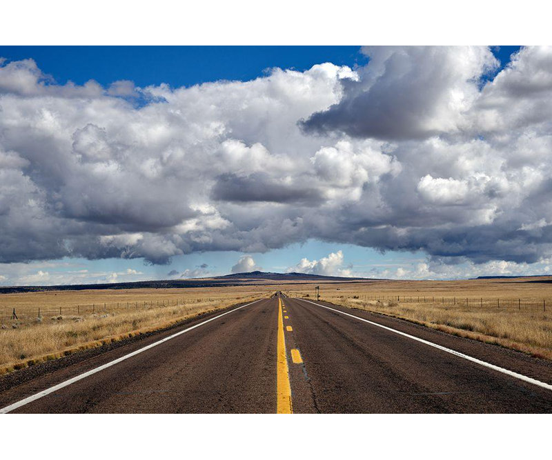 Highsmith, Carol, art: d'énormes nuages de Cumulus à Round Valley, Springerville, White Mountains, Arizona, H 17 po x l 24 po