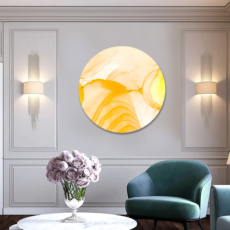 Dazzling Print, Plastic/Acrylic, 46" H x 46" W