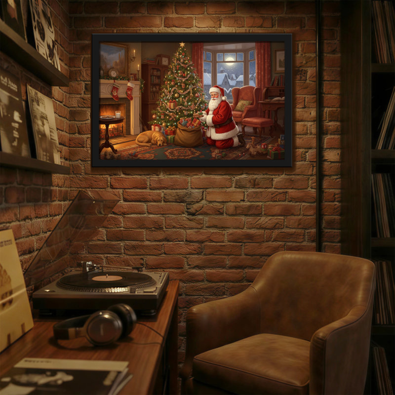 Sac de Noël Christmas, H 12 po x l 18 po