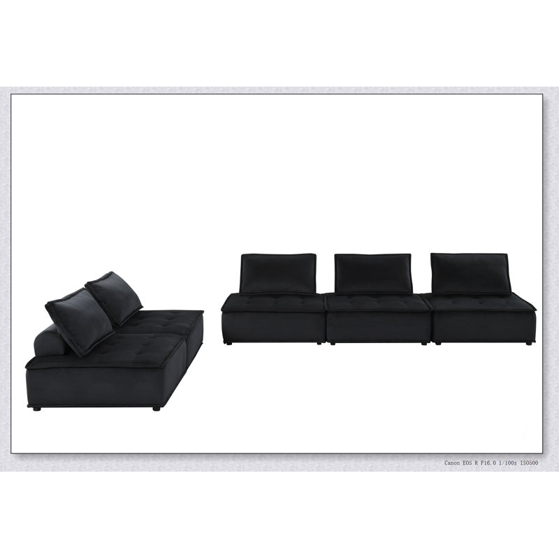 Canapé modulaire 5 pièces Anna