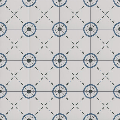 Santorini Seasons 6X6 Pattern 05 Blue