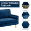 Canapé 67 po Mid Century Modern-877322217