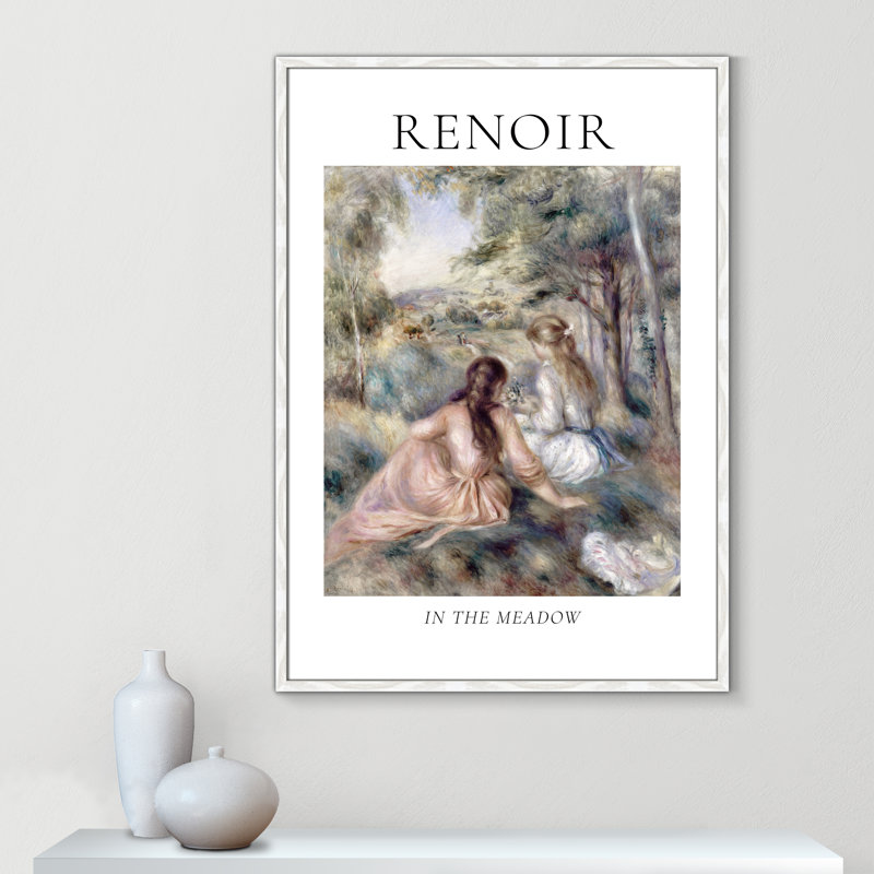 Collection «Old the prairie» par Auguste Renoir, Cadre photo blanc, Non, H 35,5 po x l 25,5 po x P 0,75 po