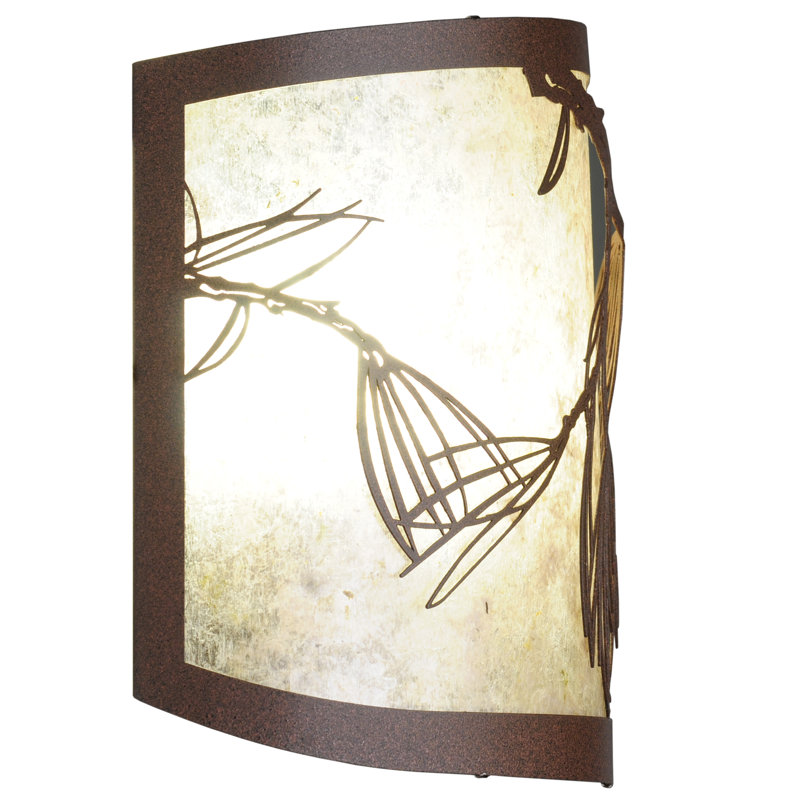 Rustic Lodge 2 - Light Flush Mounted Sconce