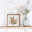 Fleur de printemps avec lapin-1070652941