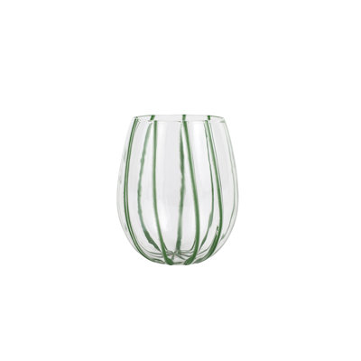 Nuovo Handmade Stemless Wine Glass