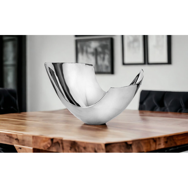 ZeaZu Aluminum Centerpiece Bowl
