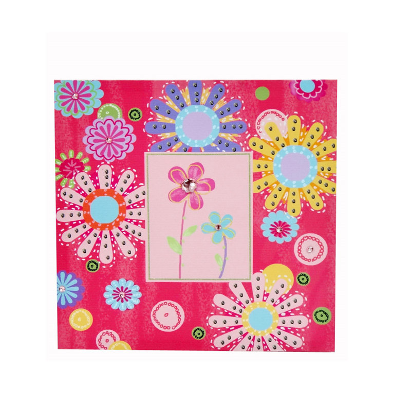 Décoration murale plaque de fleur canvas