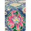 Tapis oriental bleu marine / beige / bleu en coton et laine noué à la main 8 pi 2 po x 10 pi 1 po Oriental