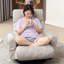 Chaise pivotante à 360 degrés avec dossier réglable et support de taille confortable