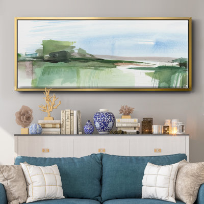 «Abstract Wetland IV», toile encadrée
