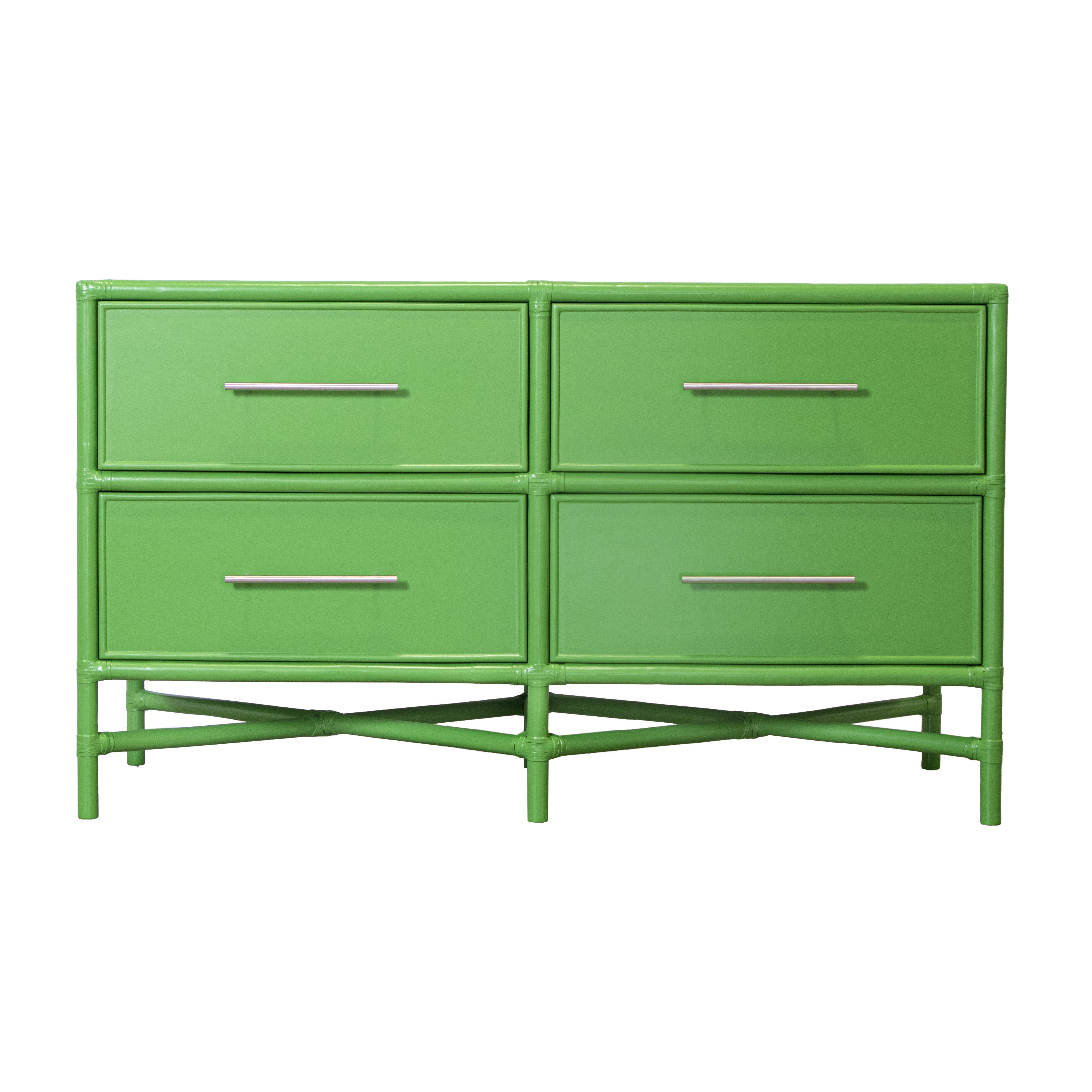 David Francis Furniture Venice Collection 4 - Drawer Dresser | Wayfair