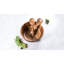 Solid Wood Stainless Steel Piece Mixing Bowl Set