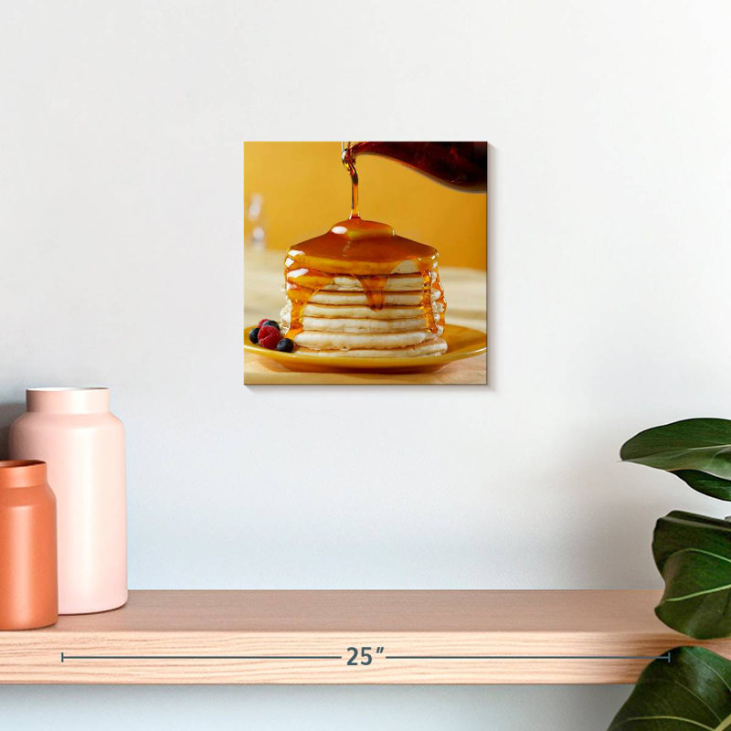 Sirop de Yarlin sur crêpes, H 10 po x l 10 po