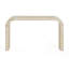 Console en bois avec bord incurvé-488797576