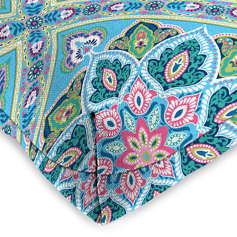Outdoor Wicker Seat Cushion, Medlo Island