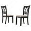 Chaise de salle à manger rembourrée Windvale-1087441976