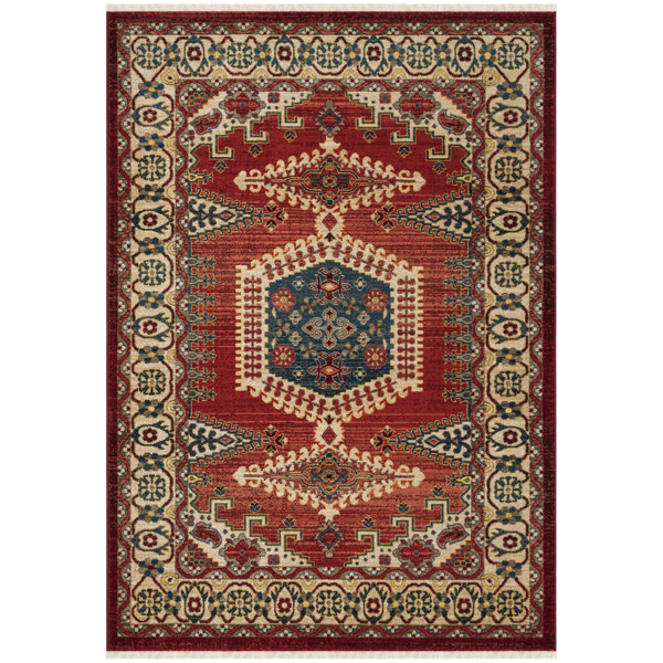 World Menagerie Bisen Performance Oriental Rug & Reviews | Wayfair