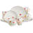 Winston Porter Wildflower Meadow 16 Piece Stoneware Dinnerware Set in White and Multi