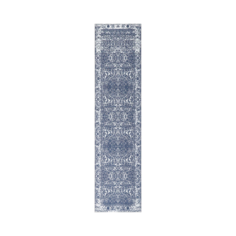 Tapis intérieur / extérieur Hollee, Tapis de couloir 2 pi 6 po x 10 pi
