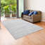 Tapis contemporain à rayures Neutral-70980692