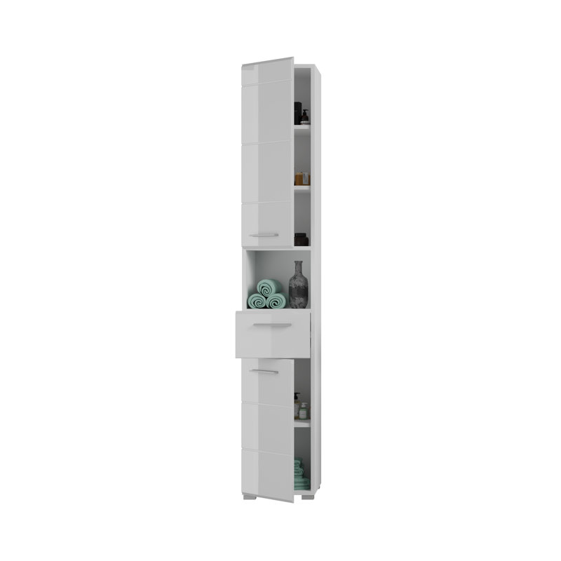 Dunfermline Freestanding Linen Cabinet
