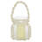 Glass Decorative Indoor Outdoor Clear Candle Lantern with Rope Handle-1059599936
