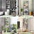 Over-The-Toilet Storage Rack, 4-Tier Bathroom Organizer Shelf Over Toilet With Adjustable Shelf And Basket, Freestanding Space Saver Bathroom Shelves Above Toilet For Room-116078606