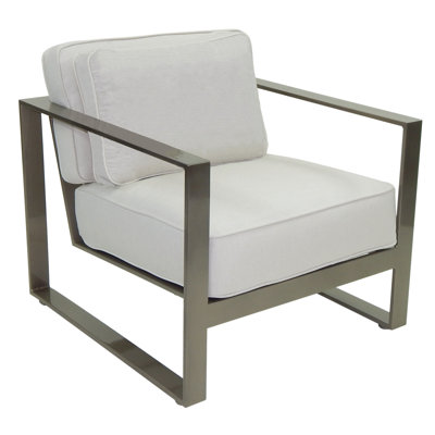 Park Place Cushioned Lounge Chair w/One Pillow