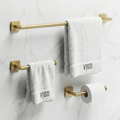 Ensemble de quincaillerie de salle de bain 3 pièces VIGO Satro