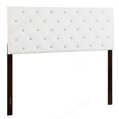 Versatile White Adjustable Headboard