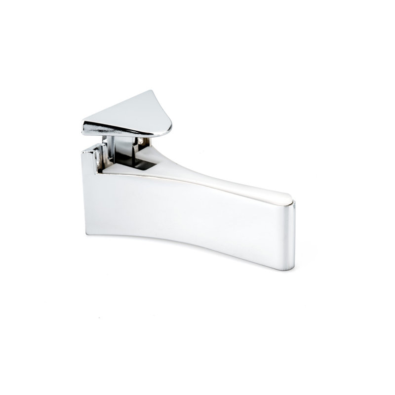 Tablette plate murale, Chrome