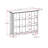Black 12-cube Cubby Shelf For Home Or Office